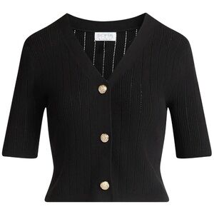 Sofia by Sofia Vergara Women's Cardigan Sweater with Short Sleeves